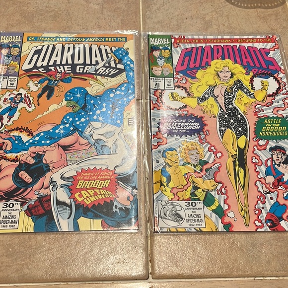 1990 Guardians of the Galaxy #29-33 - Picture 2 of 4